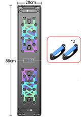 Push-up board for muscle training equipment