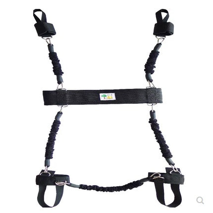 Resistance Elastic Training Belt Leg Strength and Agility Training Strap for Boxing, Football & Taekwondo