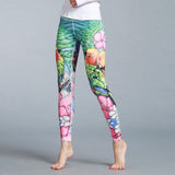 Women's Printed Yoga Leggings for Outdoor & Fitness Sports