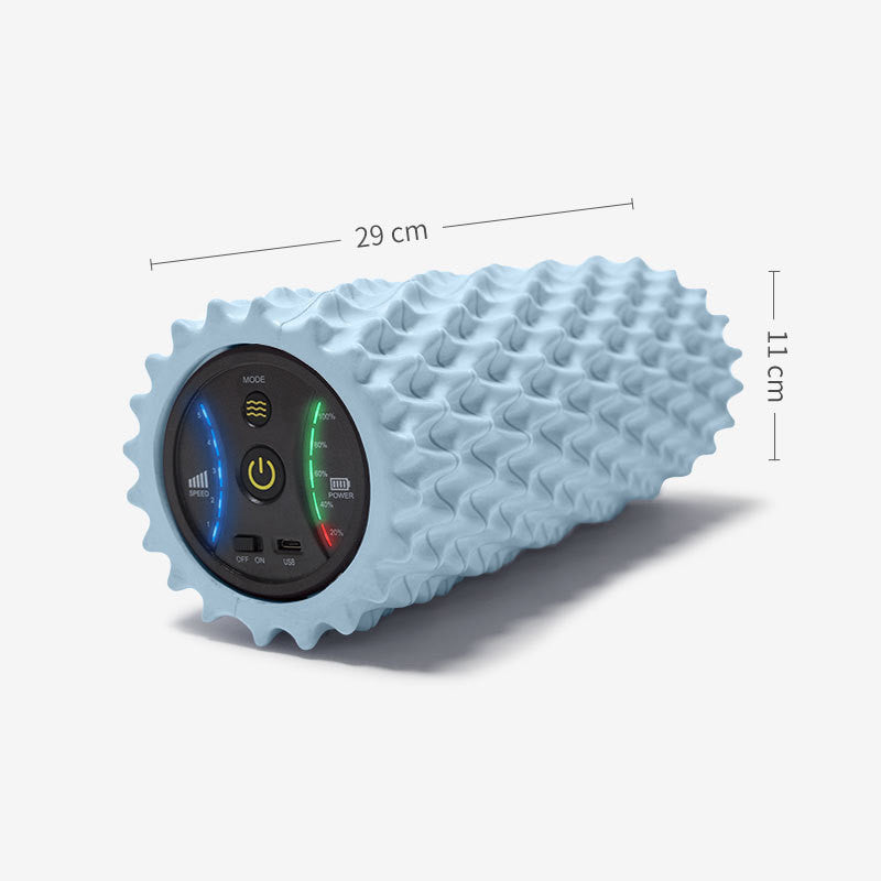 USB Electric Foam Roller Massager for Yoga Muscle Pain Relaxation