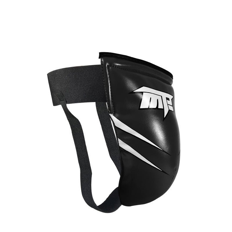 Taekwondo crotch guard and Sanda fighting protective gear