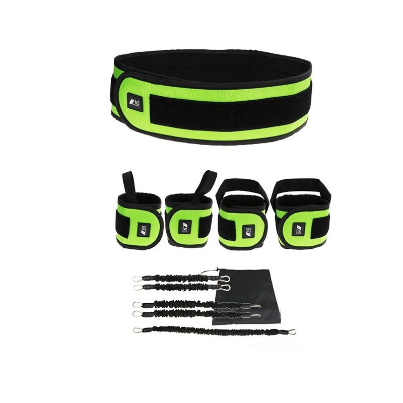 Resistance bands for leg squats boxing combat training fitness endurance strength