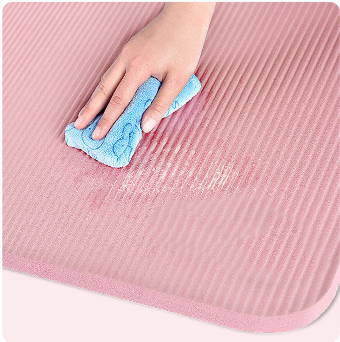 Expanded Home Fitness Yoga Mat for Men and Women