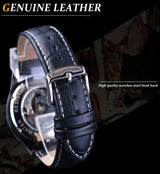 Men's Automatic Waterproof Mechanical Watch with Calendar