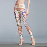 Women's Printed Yoga Leggings for Outdoor & Fitness Sports