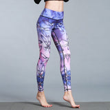 Women's Printed Yoga Leggings for Outdoor & Fitness Sports