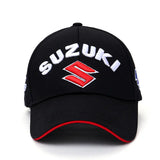 Men's Snapback Cap with Embroidered Suzuki Logo