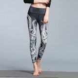Women's Printed Yoga Leggings for Outdoor & Fitness Sports