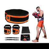 Resistance bands for leg squats boxing combat training fitness endurance strength