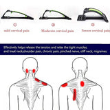 Neck Massager Cervical Traction Pain Relief Posture Corrector Acupressure