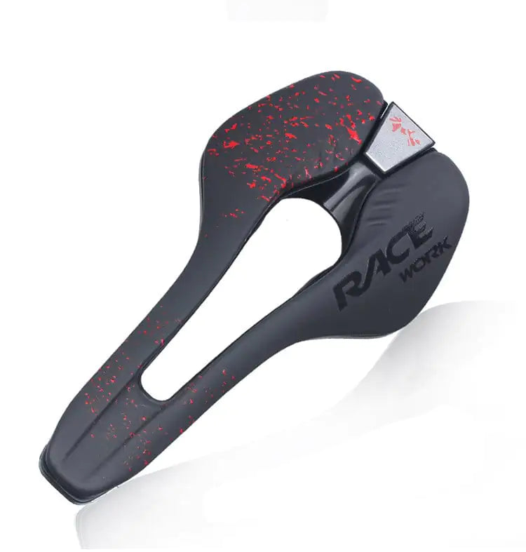 Comfortable Hollow Bicycle Saddle Cushion in Microfiber