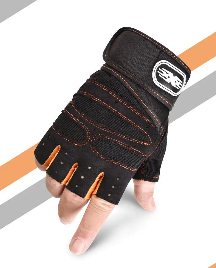 Men's Half-Finger Tactical Gym Gloves