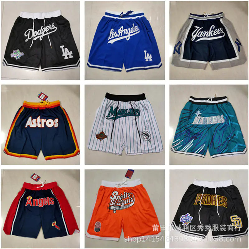NFL MLB Team Pocket Pants - Patriots, Cowboys & More