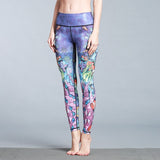Women's Printed Yoga Leggings for Outdoor & Fitness Sports
