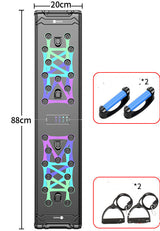 Push-up board for muscle training equipment