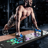 Push-up board for muscle training equipment