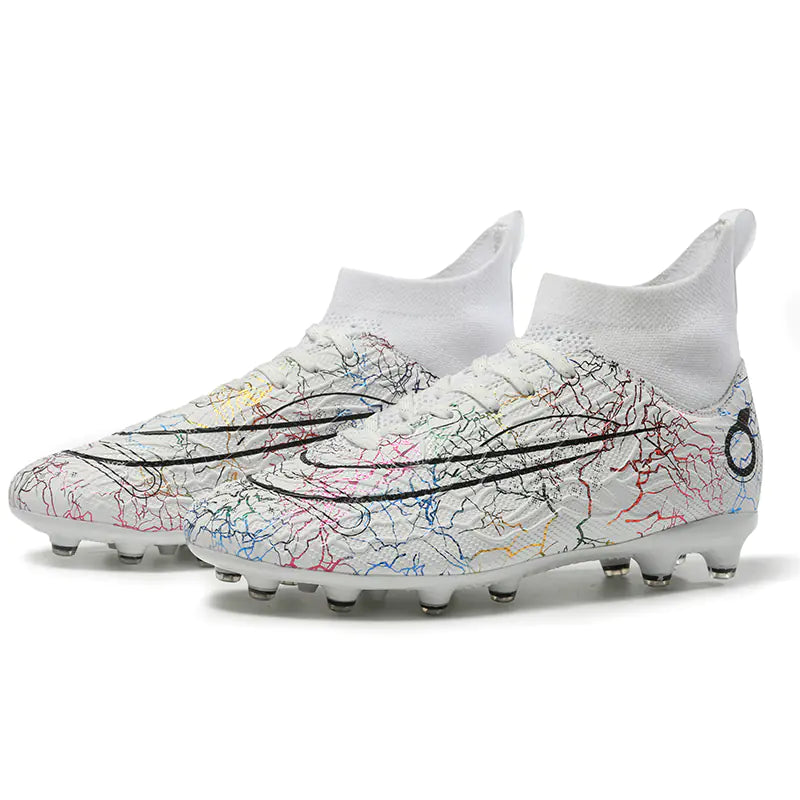 Men's Microfiber Outdoor Training Soccer Shoes