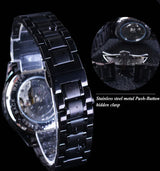 Men's Automatic Waterproof Mechanical Watch with Calendar