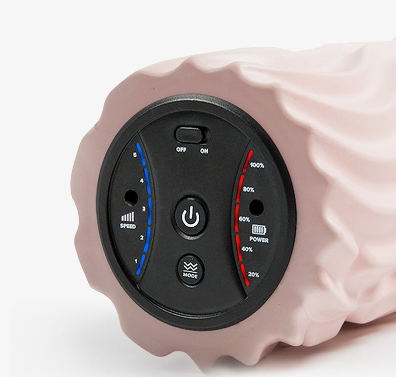 USB Electric Foam Roller Massager for Yoga Muscle Pain Relaxation