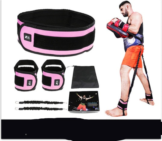 Resistance bands for leg squats boxing combat training fitness endurance strength