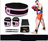 Resistance bands for leg squats boxing combat training fitness endurance strength