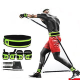 Resistance bands for leg squats boxing combat training fitness endurance strength