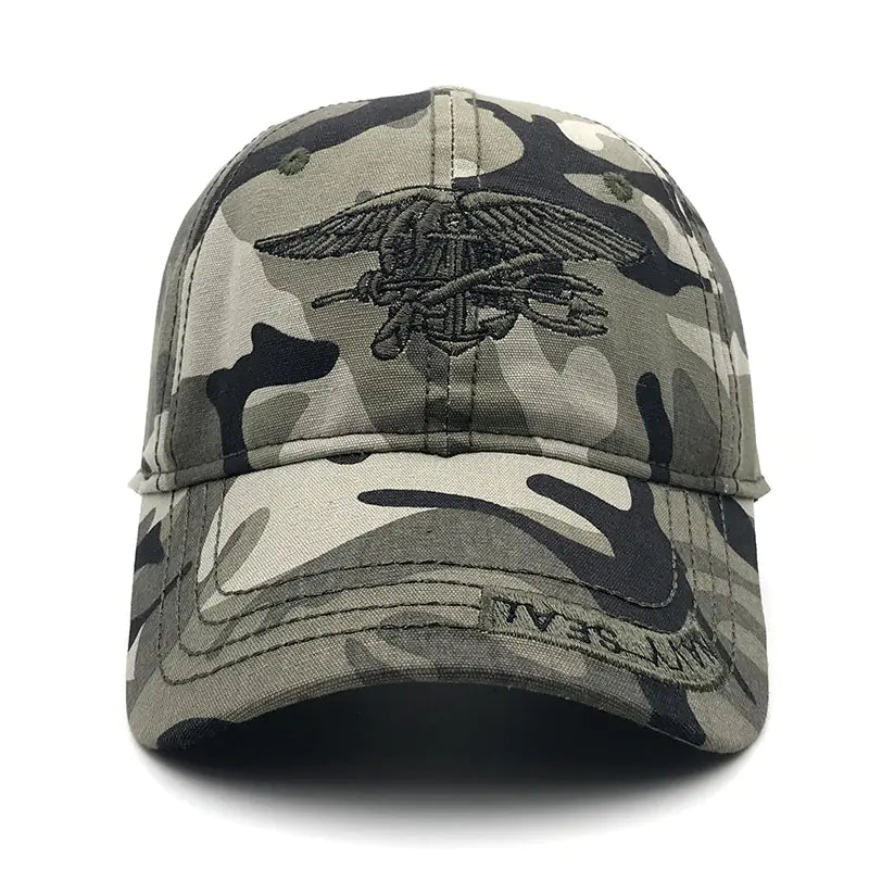 Camo Outdoor Cap - Sun Shield Tactical Hat