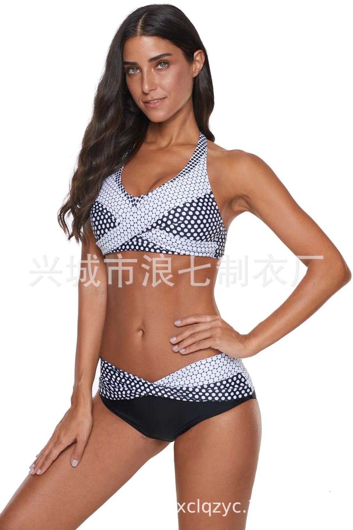 2023 New Women's Cross-Border Separates Bikini Set