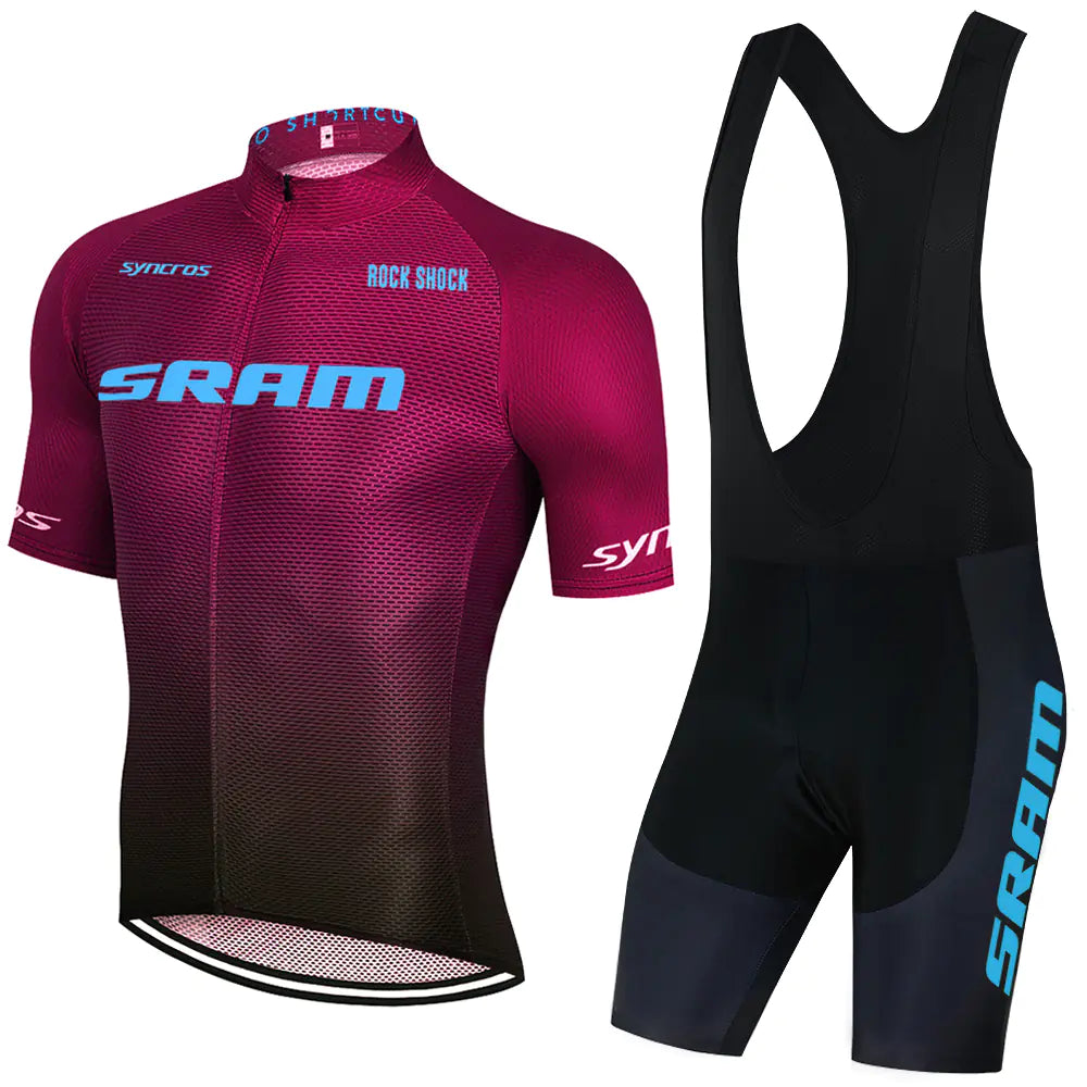Sram Syncros Rock Shock Cycling Jersey for Men and Women