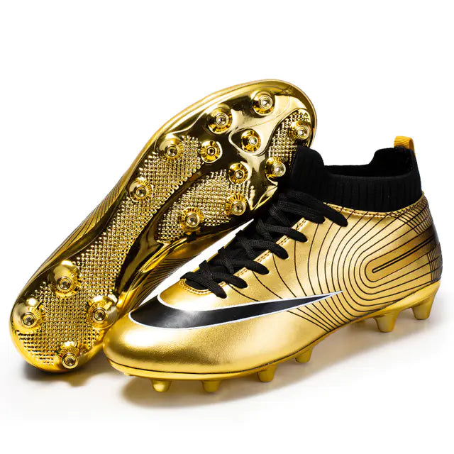 Men's Outdoor Soccer Shoes in Windproof Polyester
