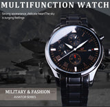 Men's Automatic Waterproof Mechanical Watch with Calendar