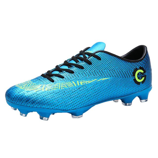 Men's Microfiber Professional Football Shoes for Athletes