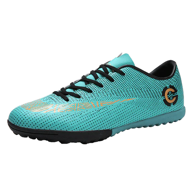 Men's Microfiber Professional Football Shoes for Athletes