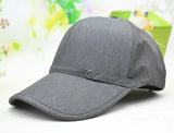 Men's Black Casual Baseball Cap