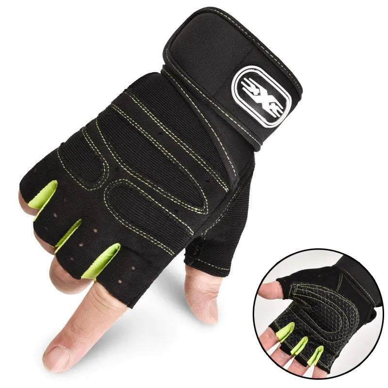 Men's Half-Finger Tactical Gym Gloves