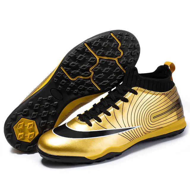 Men's Outdoor Soccer Shoes in Windproof Polyester