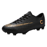Men's Microfiber Professional Football Shoes for Athletes
