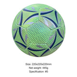 Luminous Soccer Ball for Indoor and Outdoor Use