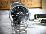 Men's Automatic Waterproof Mechanical Watch with Calendar