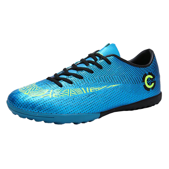 Men's Microfiber Professional Football Shoes for Athletes