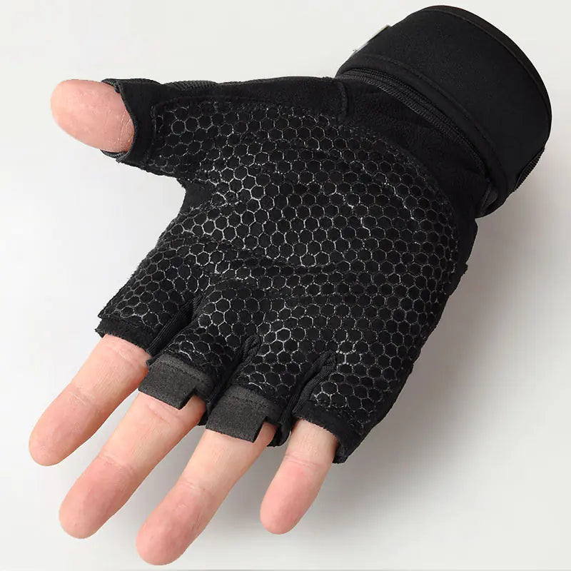 Men's Half-Finger Tactical Gym Gloves
