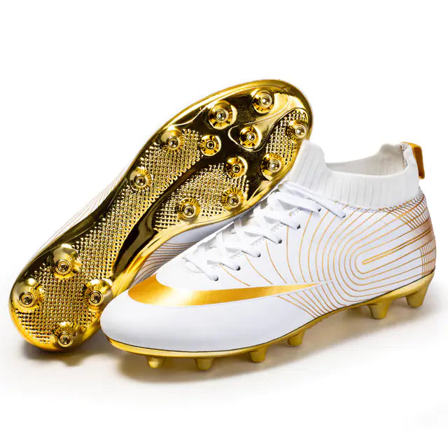 Men's Outdoor Soccer Shoes in Windproof Polyester