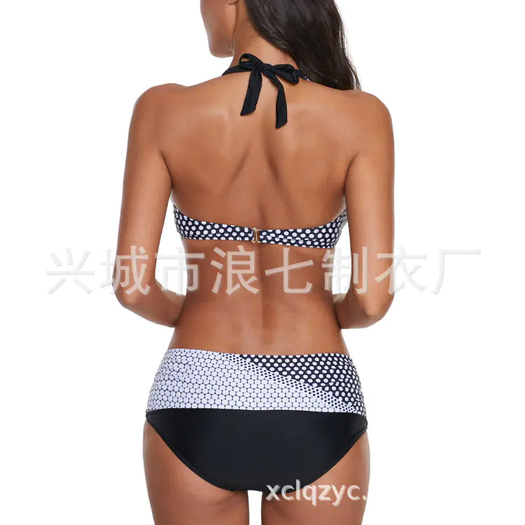 2023 New Women's Cross-Border Separates Bikini Set