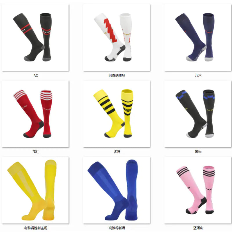 Pro-Grade Soccer Knee-High Socks