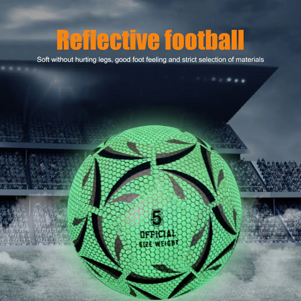 Luminous Soccer Ball for Indoor and Outdoor Use