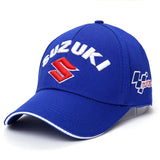Men's Snapback Cap with Embroidered Suzuki Logo