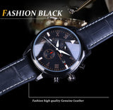 Men's Automatic Waterproof Mechanical Watch with Calendar
