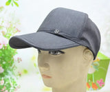 Men's Black Casual Baseball Cap