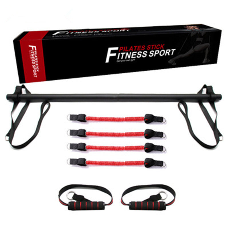 Pilates Stick Fitness Slimming Butt Lifting Tension Rope Yoga