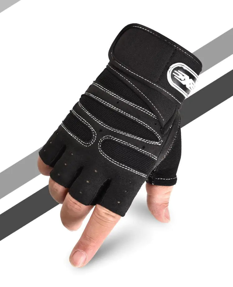 Men's Half-Finger Tactical Gym Gloves